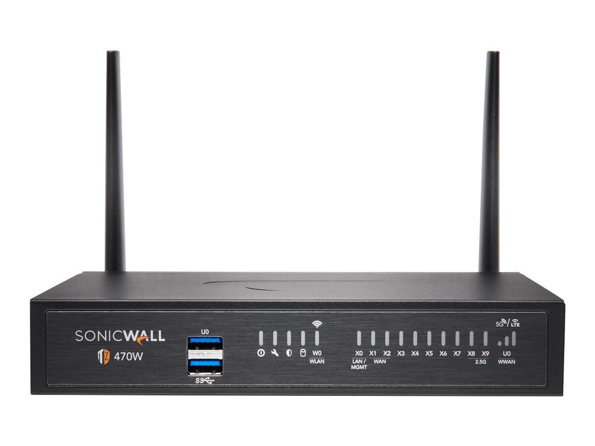 SonicWall TZ470W - Advanced Edition - bezpečnostní zařízení - Wi-Fi 5 – foto 2