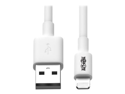 Tripp Lite 6ft Lightning USB/Sync Charge Cable for Apple Iphone / Ipad White 6'