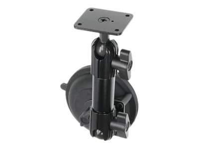 Brodit Mounting kit (pedestal mount) plastic, aluminum black car cupholder
