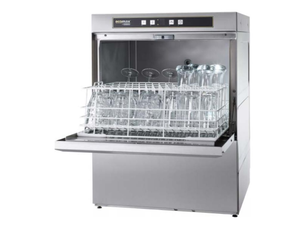 An image of Hobart Ecomax G504SW-10B dishwasher - freestanding