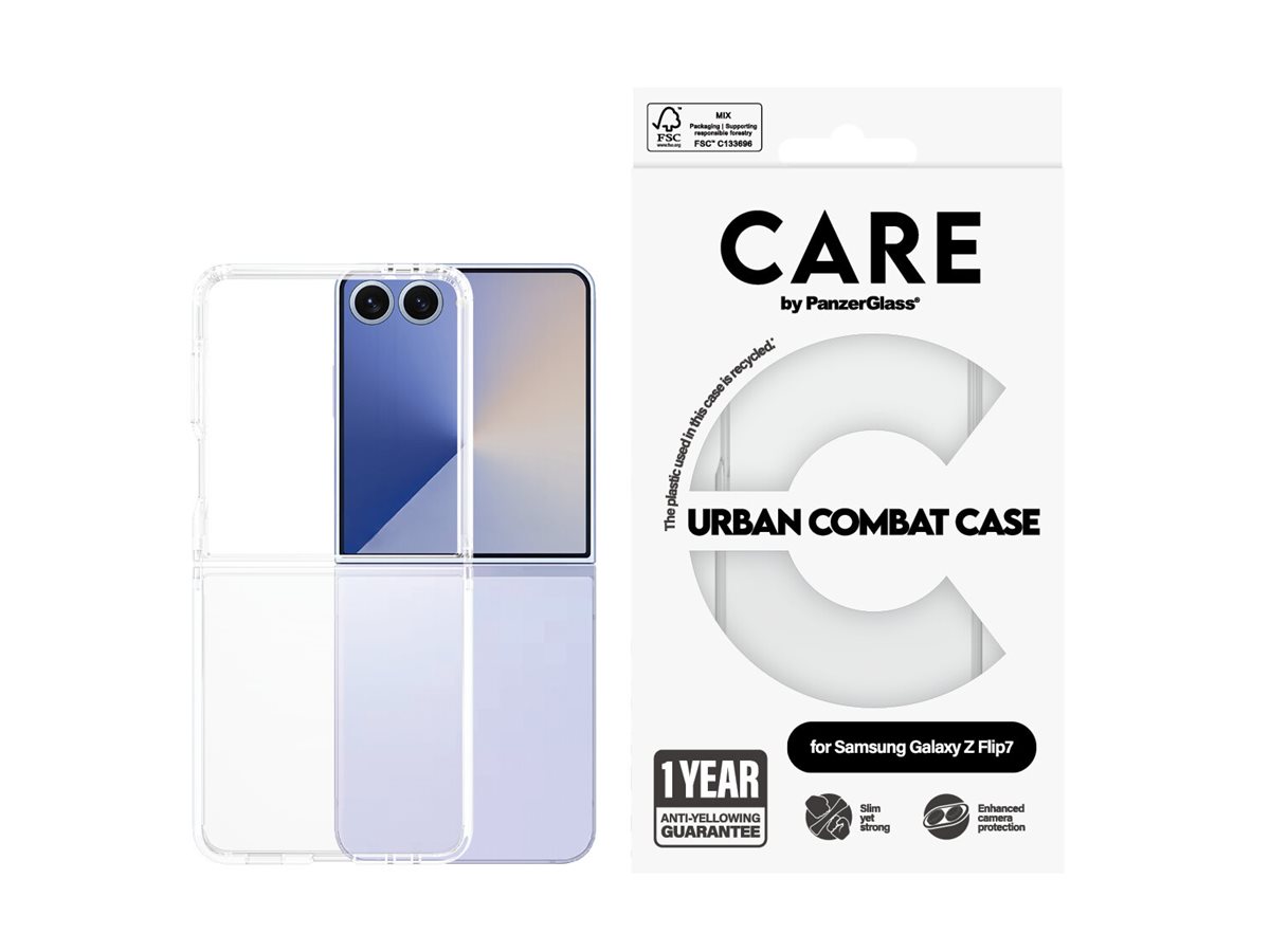 PanzerGlass CARE Samsung Galaxy Z Flip7 Urban čirý – foto 4