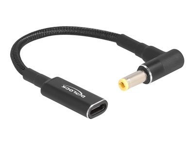 DELOCK Adapterkabel Notebook Ladekabel USB Type-C Buchse