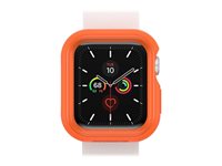 OtterBox EXO EDGE - Stoßstange für Smartwatch - Polycarbonat, TPE - Bright Sun Orange - elegantes Design - für Apple Watch (40 mm)