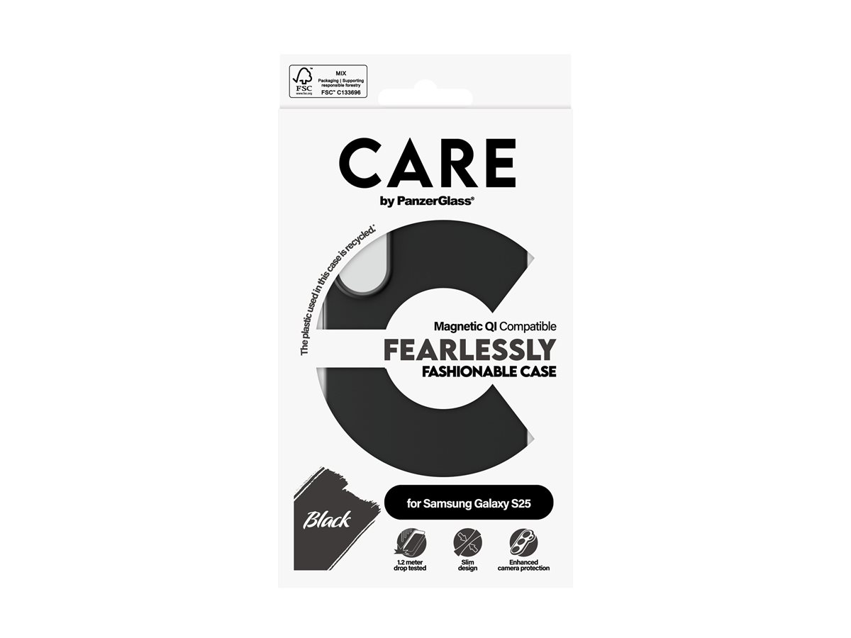 PanzerGlass CARE Samsung Galaxy S25 Black QI – foto 4