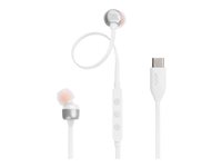 JBL TUNE 310C USB Kablet Øreproptelefoner Hvid