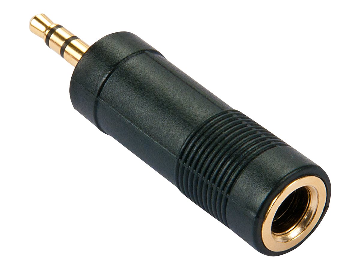 Adaptateur audio Jack stéréo 3,5mm M / 6,3mm F