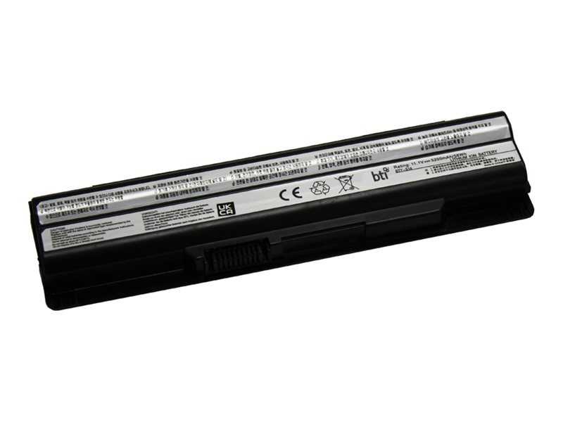 BTI - Notebook battery (equivalent to: MSI 40029150, MSI 40029231, MSI 40029683, MSI BTY-S14, MSI BTY-S15)