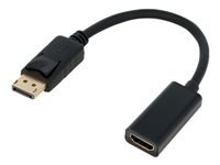 VisionTek - Adaptateur vidéo - DisplayPort mâle pour HDMI femelle - support 4K