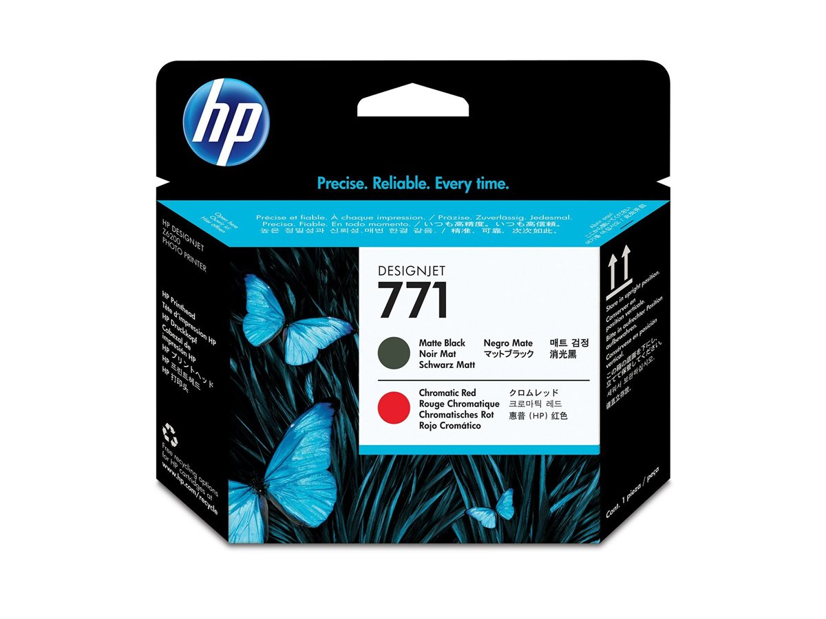 HP 771 Matte Black/Chromatic Re