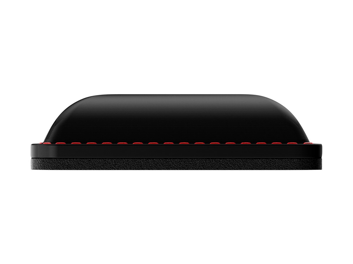 HyperX keyboard wrist rest Product shot Left side 77700
