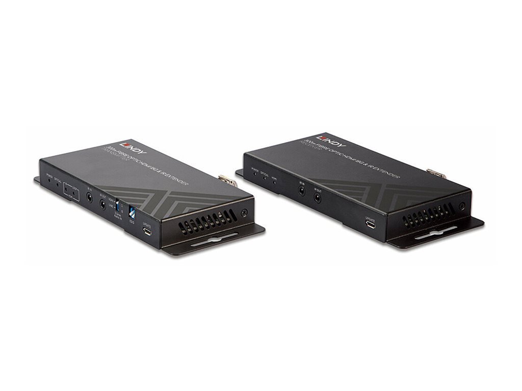 Kit Extender Fibre Optique HDMI 4K60, IR, RS232 & Audio, 300m/1000m