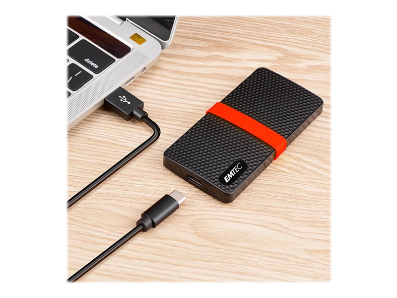 EMTEC SSD Power Plus X200 - SSD - 1 To - USB 3.1 Gen 1