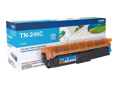 BROTHER TN246C Toner cyan 2200Seiten - TN246C