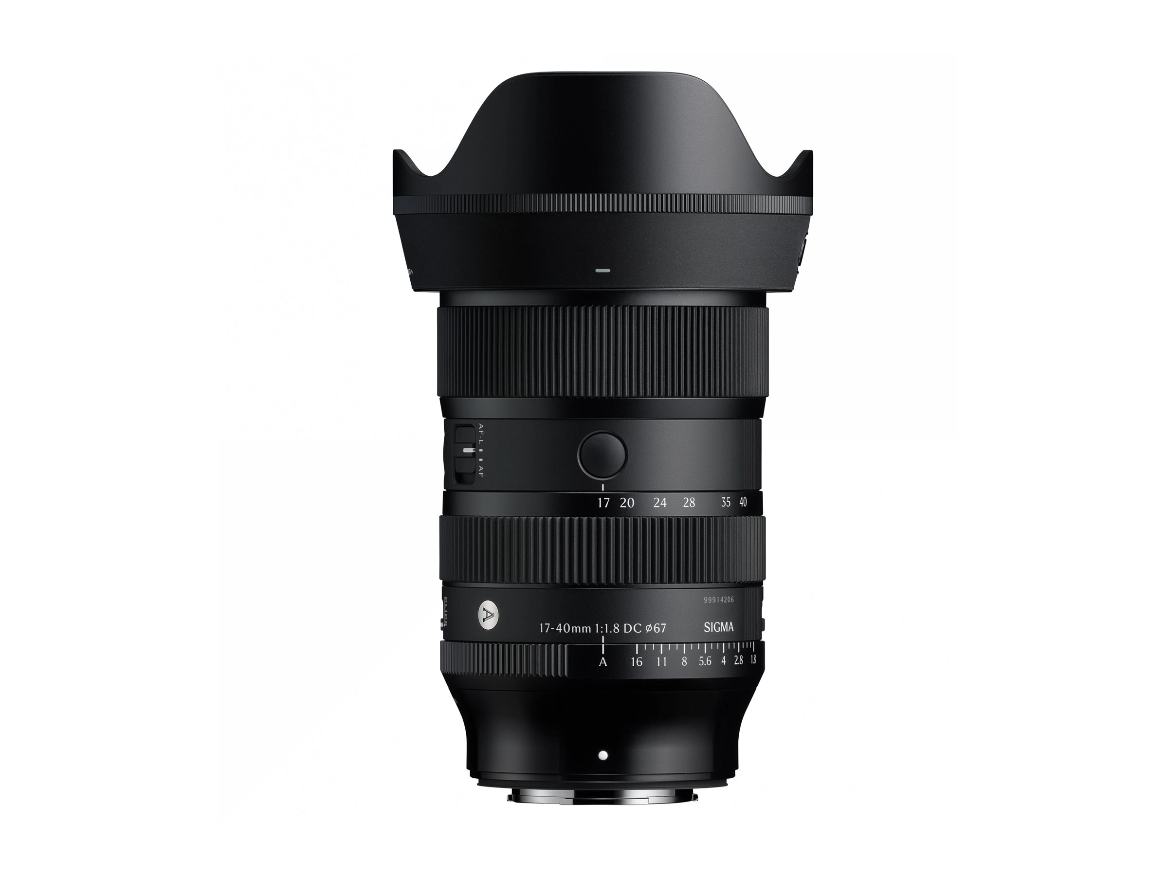 Sigma Art 17-40mm F1.8 DC Zoom Lens for Fujifilm X Mount - A1740DCX