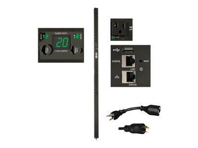 Tripp Lite PDU Monitored Per Outlet 24 5-15/20R 20A 1.9kW LX Platform 0U