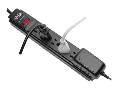 Tripp Lite Surge Protector Power Strip 6 Outlet 15 ' Cord Black 790 J