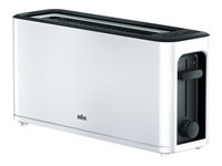 Braun PurEase HT3100WH Brødrister Hvid