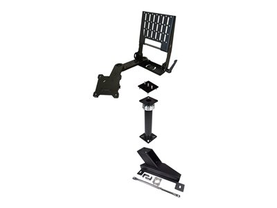 Havis Standard - Mounting kit (telescopic pole, top offset platform, heavy duty pole without height adjust handle, swivel arm, side support arm, monitor mount, bracket adapter)