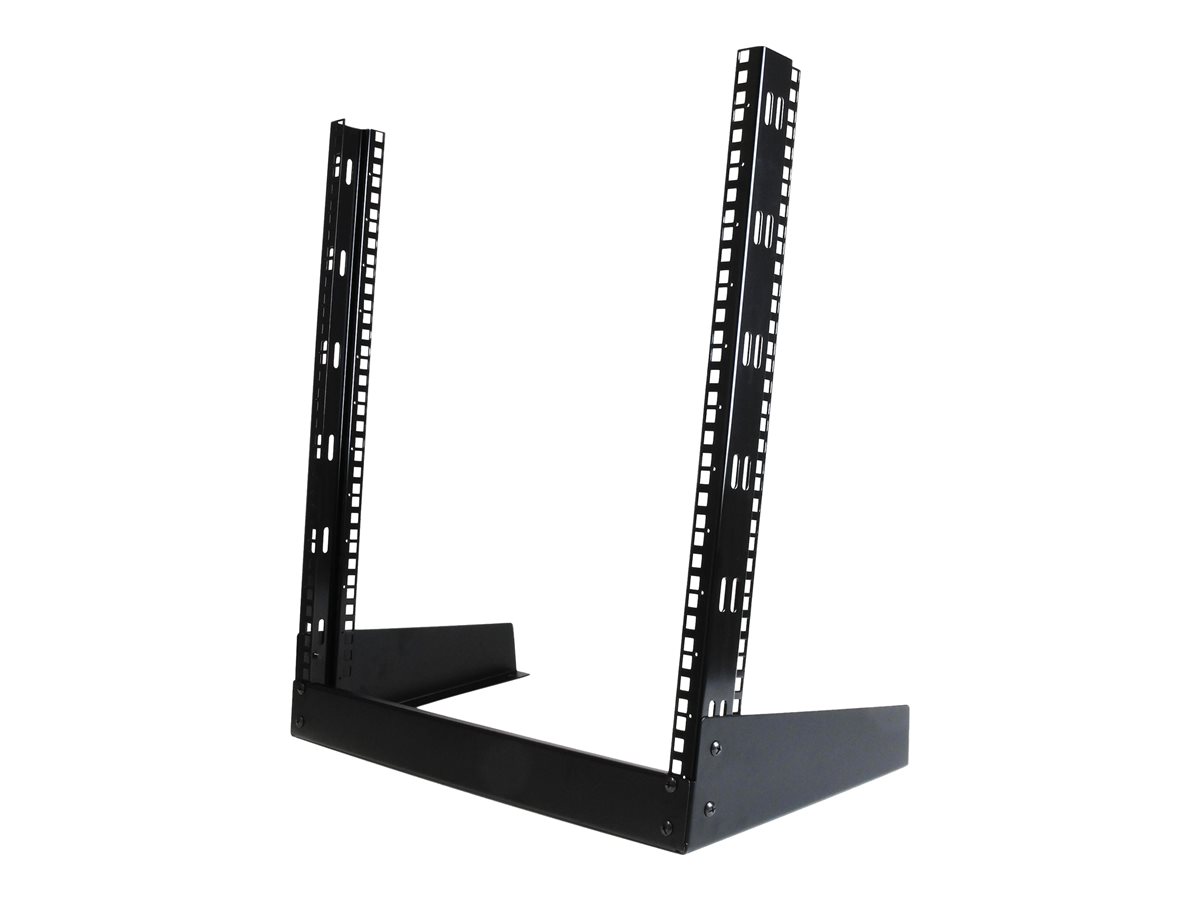 12U 48cm Desktop Open Frame 2 Post Rack