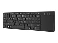 Adesso Wireless Mini - keyboard - with touchpad - US