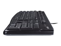 LOGI K120 Corded Keyboard black FRA