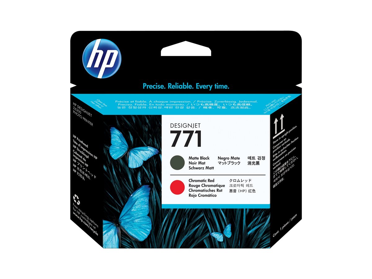 HP 771 Matte Black/Chromatic Re