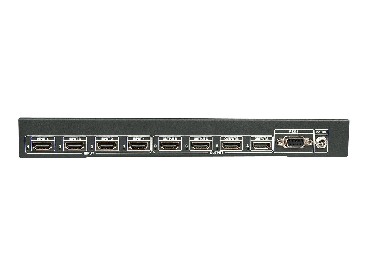 Switch Matrix HDMI 4x4, 10.2G