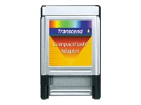 Transcend - Adaptateur de carte (CF I) - Carte PC