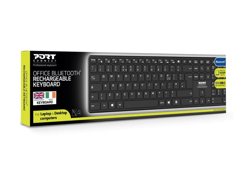 PORT DESIGNS Rechargeable BT Keyboard