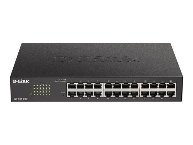 D-Link DGS 1100-24V2 - commutateur - 24 ports - intelligent - Montable sur rack