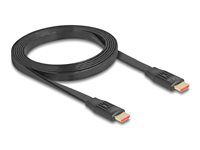 DeLOCK HDMI-kabel med Ethernet 2m Sort