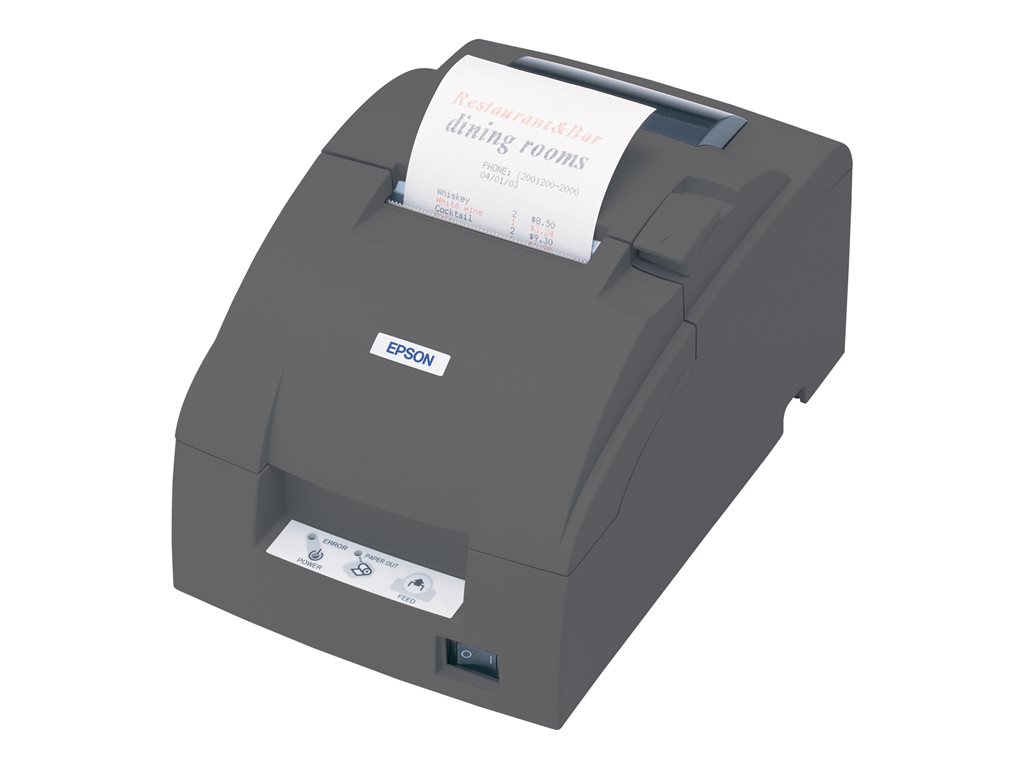 Epson Tm U220pd Receipt Printer Two Colour Monochrome Dot Matrix 6822