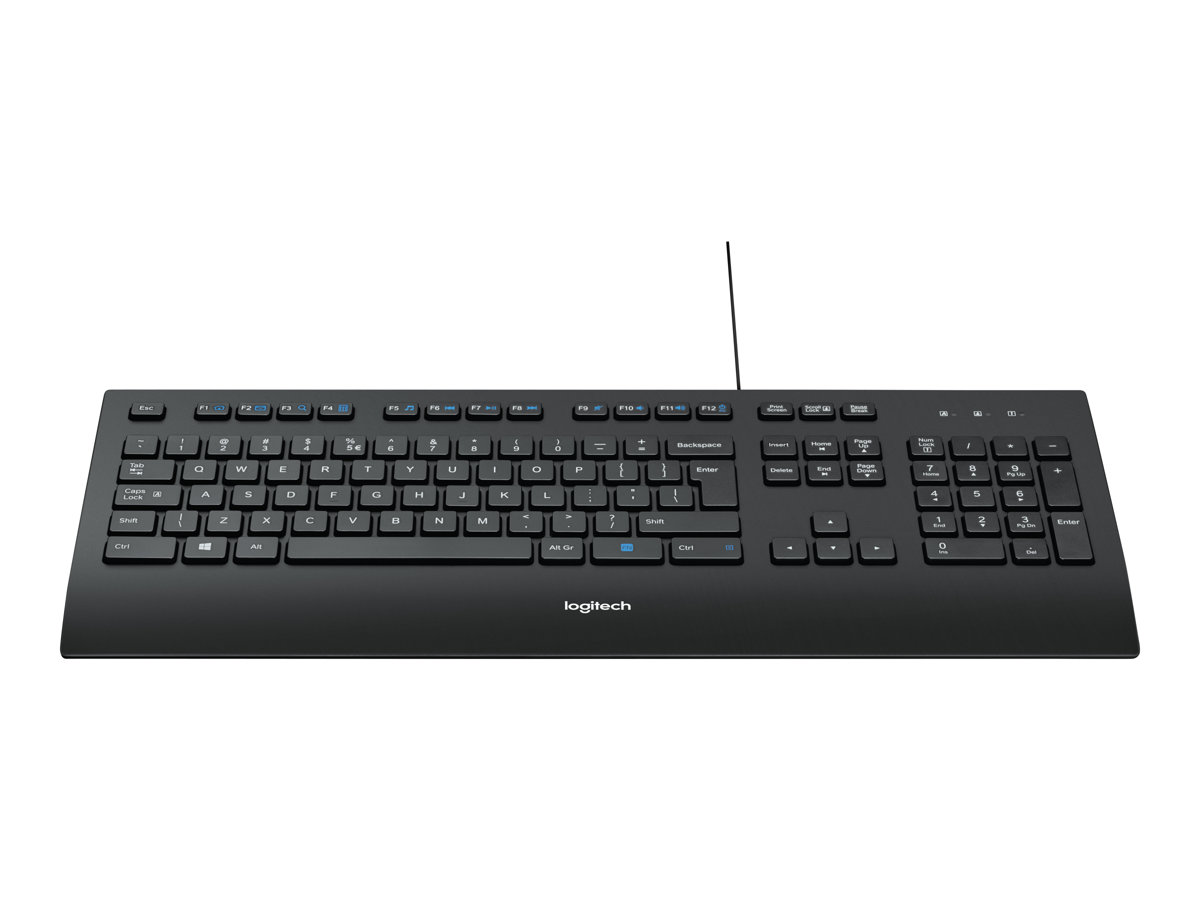 LOGITECH, Corded Keyboard K280e US Intl Layout – foto 2