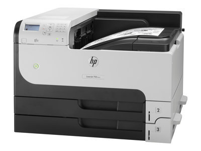 HP LaserJet Enterprise 700 Printer M712dn - Printer - B/W - Duplex - laser - A3/Ledger - 1200 dpi - up to 41 ppm - capacity: 600 sheets - USB, Gigabit LAN, USB host