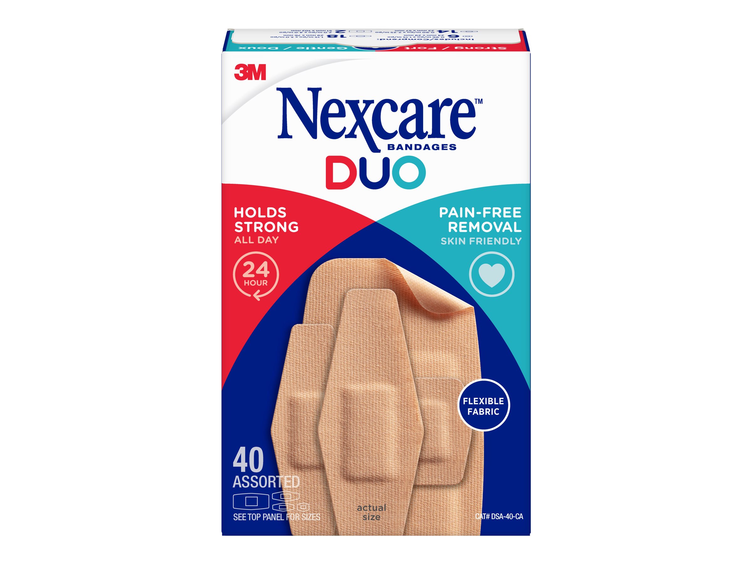 3M Nexcare Duo Bandages - 40's