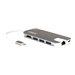 Urban Factory Hubee USB-C Mobile Station: Input USB-C, Output 1x USB-C, 3x USB 3.0, HDMI 4K, LAN and Memory Card Reader (SD, MSD, SDHC & SDXC)
