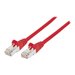 Network Patch Cable, Cat6, 1m, Red, Copper, S/FTP,