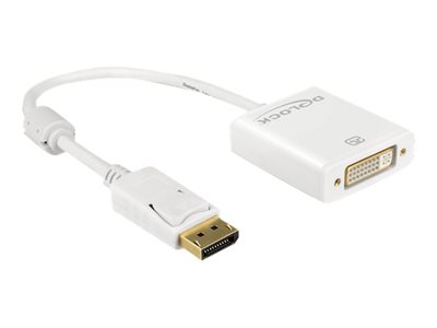 DELOCK Displayport Adapter DP -> DVI(24+5) 4K Aktiv - 62600