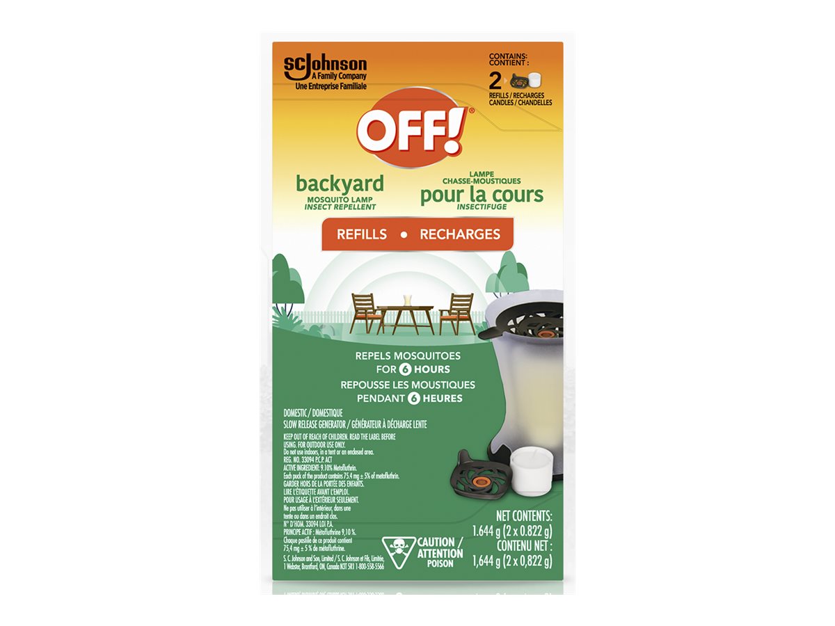 OFF! Insect Repellent Lamp Refill - 2's