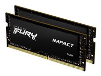 Kingston FURY Impact DDR4  64GB kit 2666MHz CL16  Ikke-ECC SO-DIMM  260-PIN