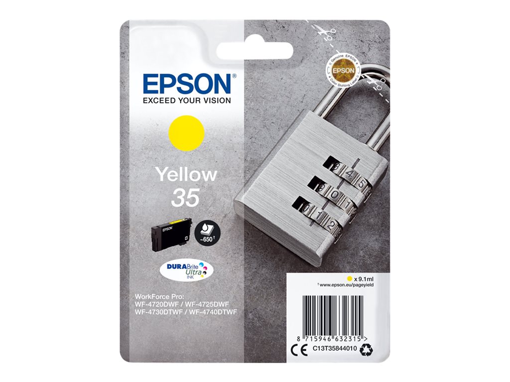 EPSON 2LB 35 Ink Yellow 9.1ml w/s