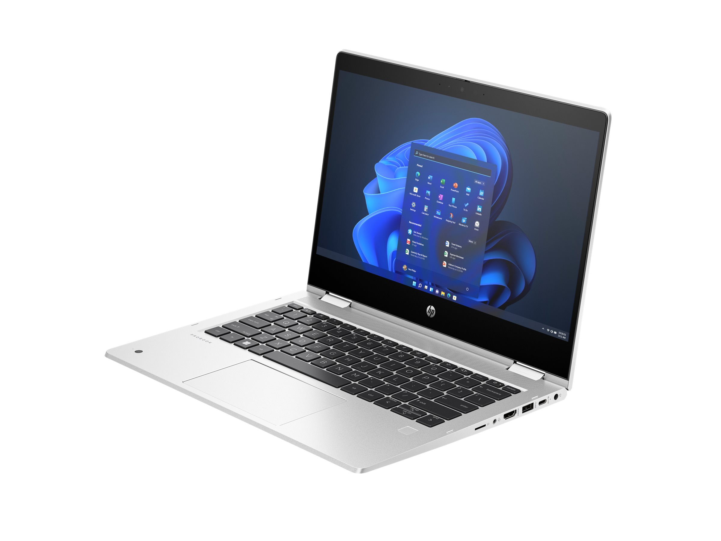 HP Pro x360 435 G10 Notebook - 13.3" - AMD Ryzen 5 - 7530U - 16 GB RAM - 512 GB SSD - UK - with HP Wolf Pro Security Edition (1 year)