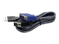 TRENDnet TK CU06 Kabel til tastatur / video / mus (KVM)