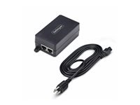 StarTech.com 1-Port 2.5GbE PoE+ Injector, PoE/PoE+, 30W Power Budget