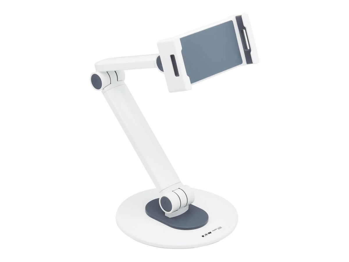Eaton Tripp Lite Series Full-Motion Flexible Long-Arm Desktop Smartphone and Tablet Mount, White