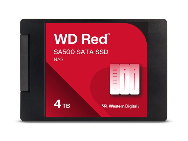 WD Red SSD SA500 NAS 4TB 2.5inch SATA WDS400T2R0A-68CKB0