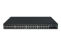 HPE Networking Comware 2050 48p 10/100/1000BASE-T PoE+ 4p SFP 1G/2.5G 410W