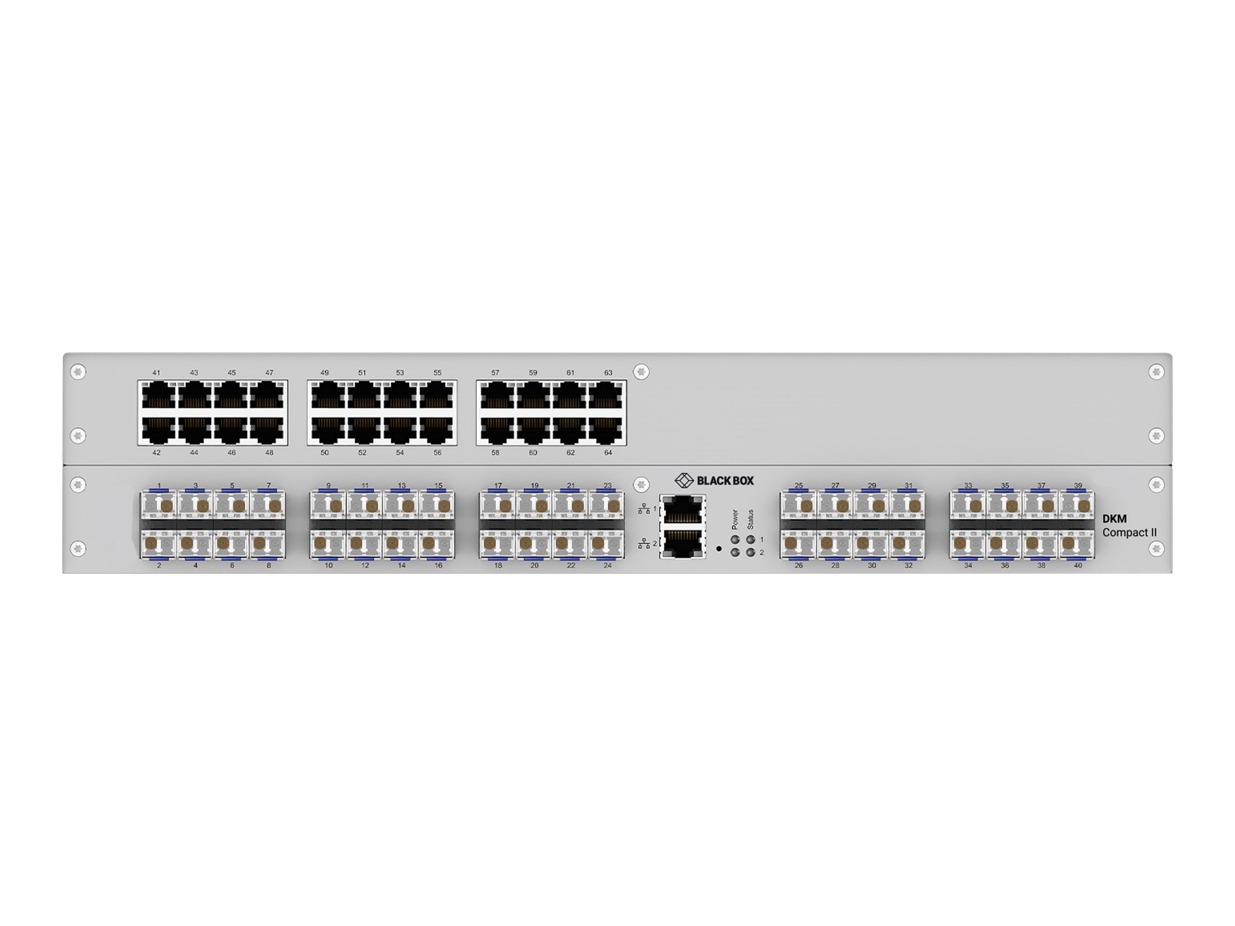 Black Box DKM Compact II KVM Matrix Switch ACXC24FH40-1G