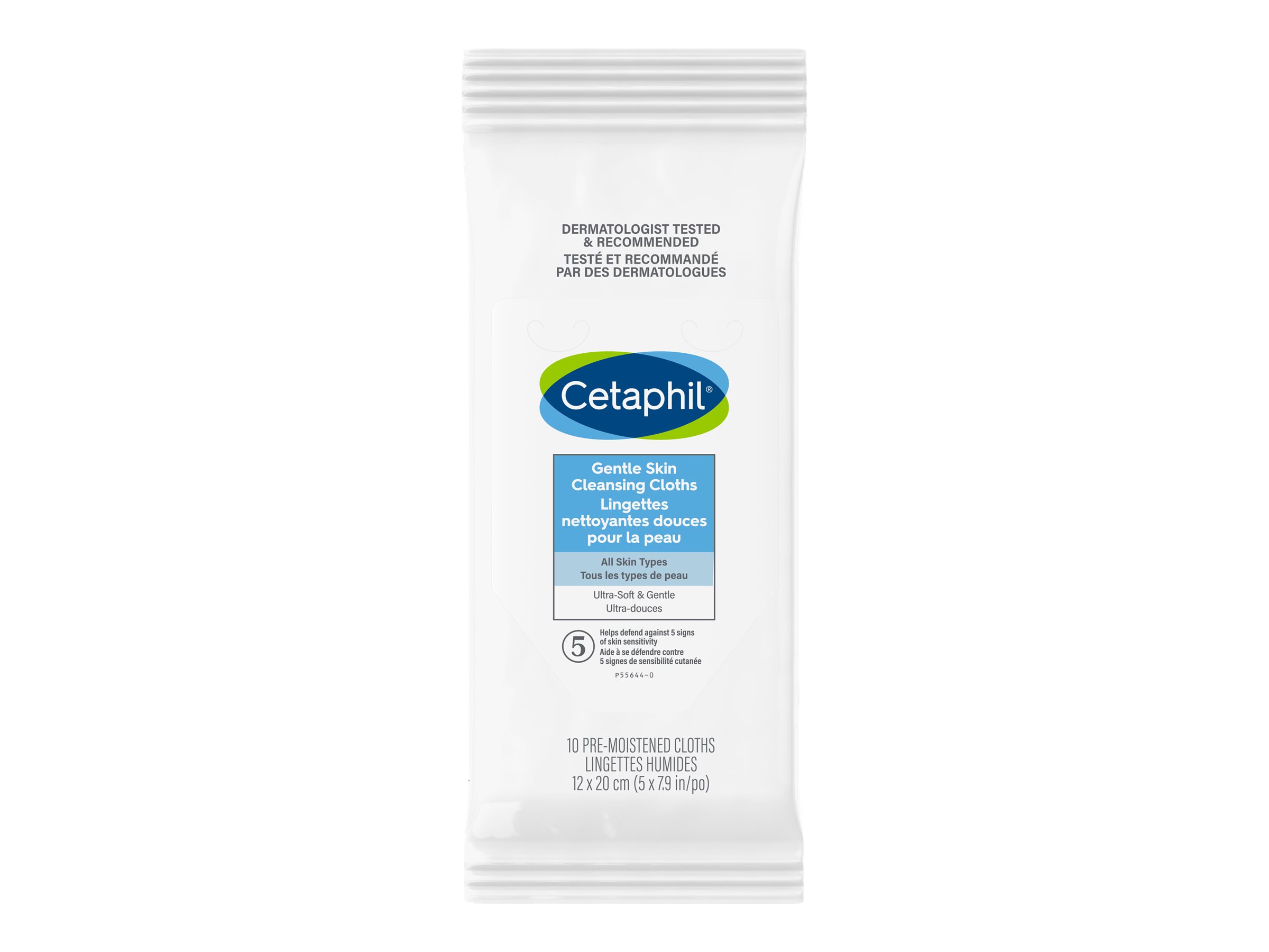 Cetaphil Gentle Skin Cleaning Wipes - 10s