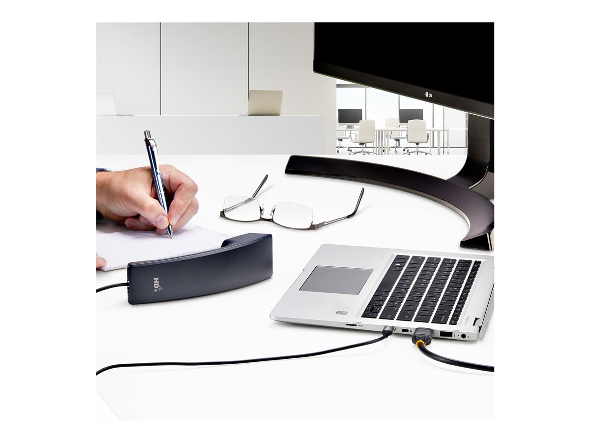 StarTech.com USB-C to RJ9 Adapter for Office Phone Handset or Wired/Wireless Headset, Use Existing Landline Hardware, 6ft/1.8m, For Laptop/Desktop Computer/Mobile - adaptér na sluchátka - 1.8 m – foto 7